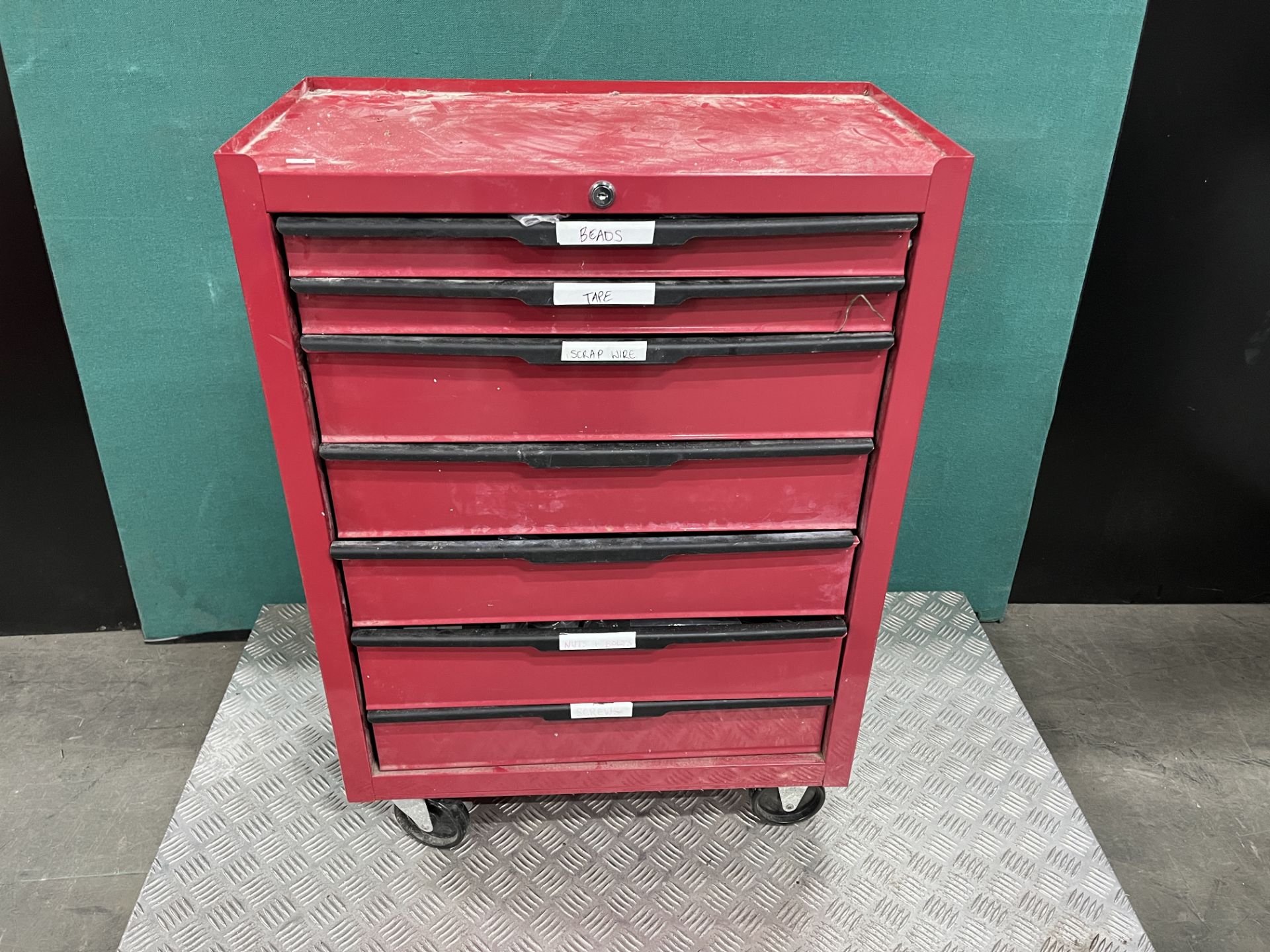 Unbranded 7 Drawer Mobile Tool Cabinet