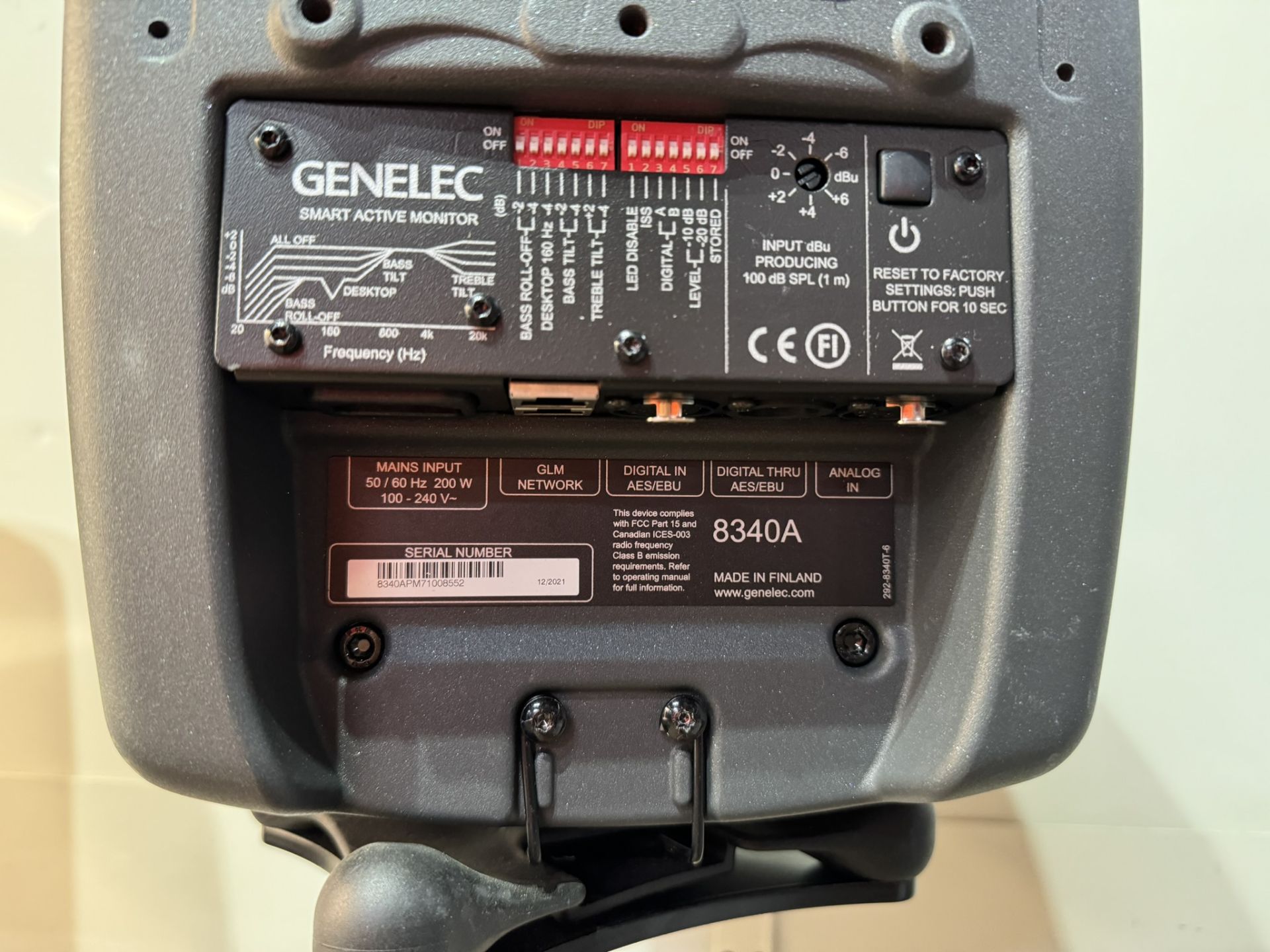 Genelec 8340A Active Studio Monitors (Pair) - Image 7 of 7