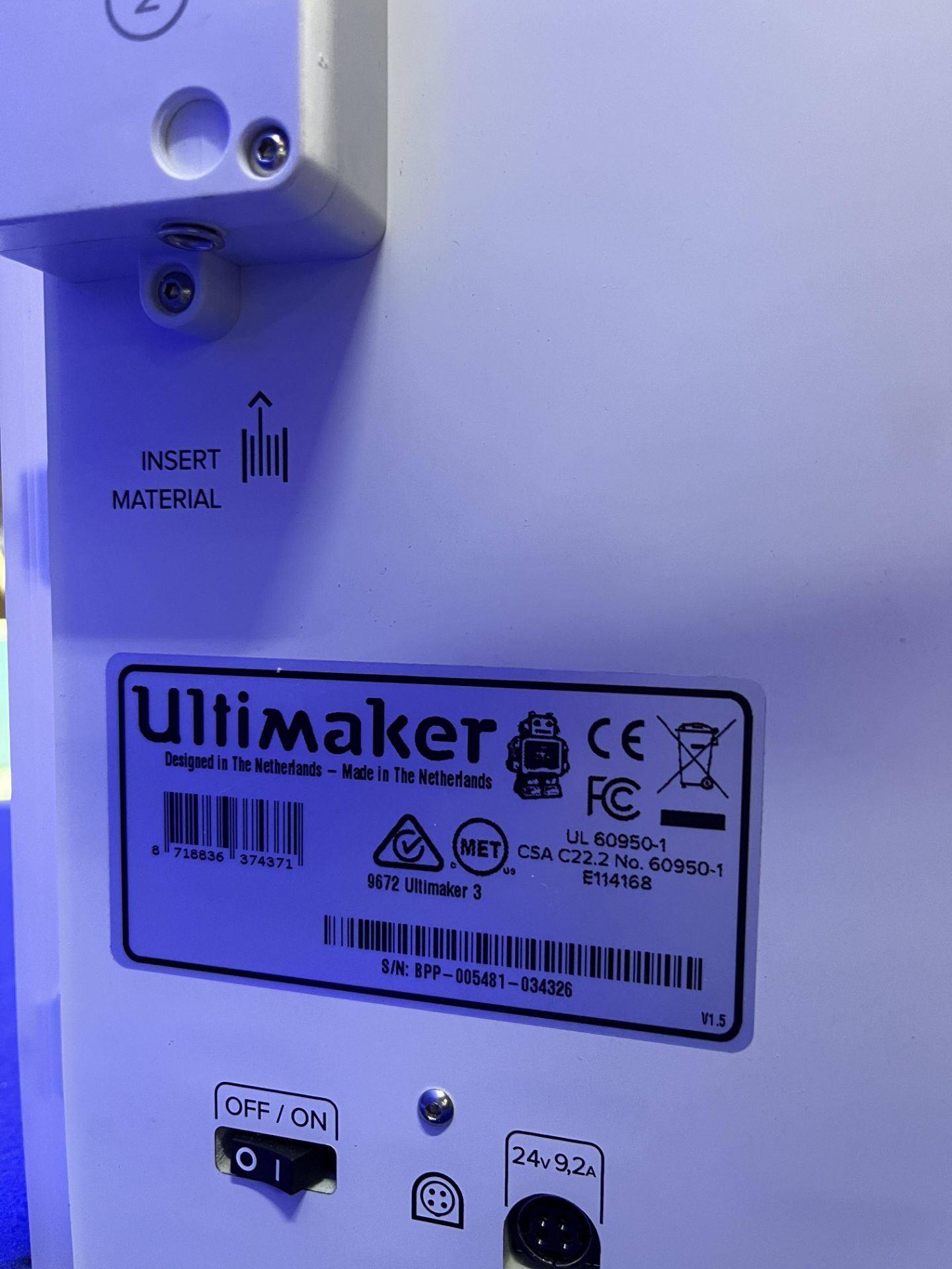 Ultimaker Model 3 3D printer - Image 4 of 4