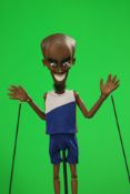 Newzoid puppet - Mo Farah