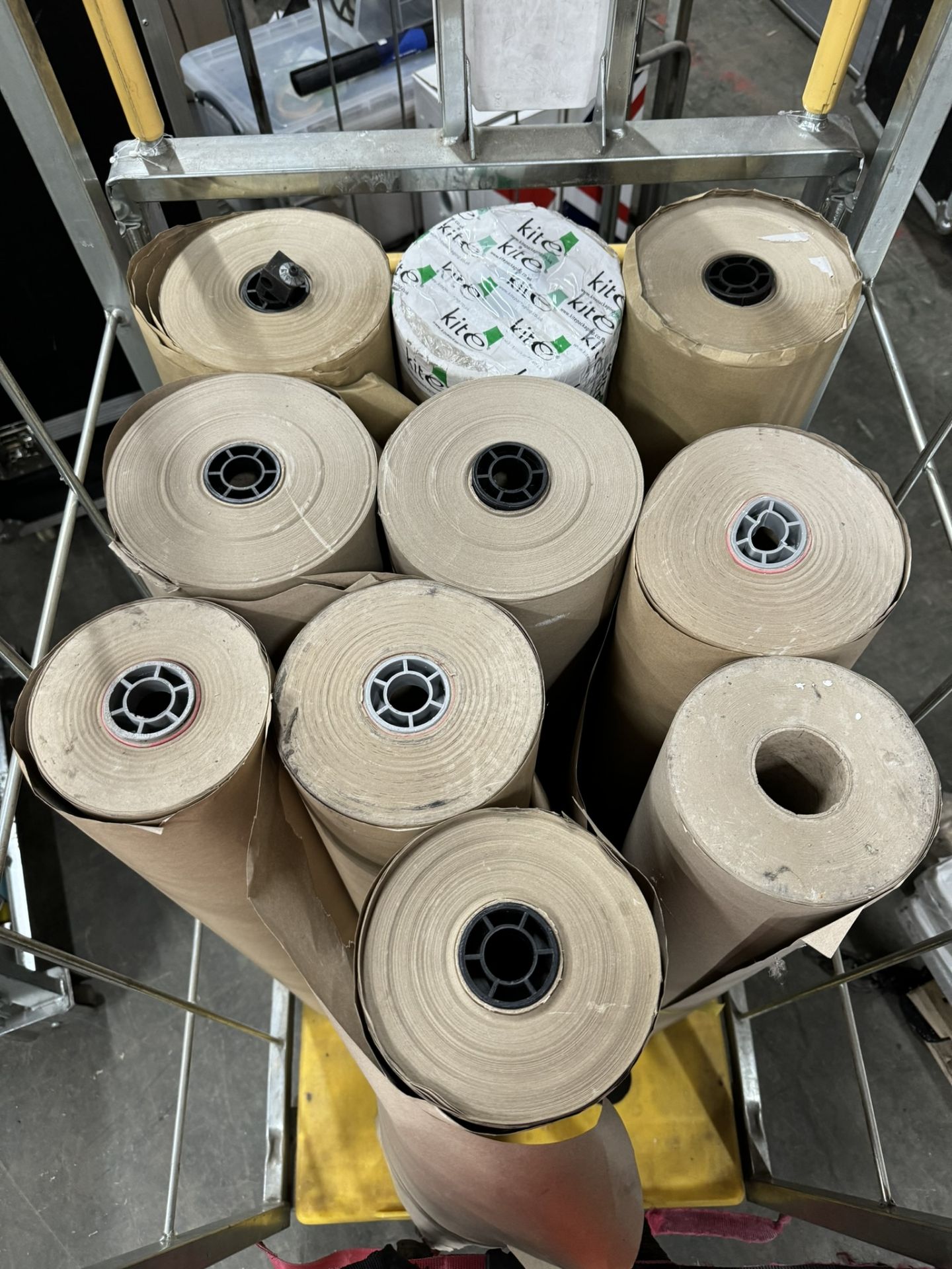 10 x Rolls Of Brown Kraft Paper