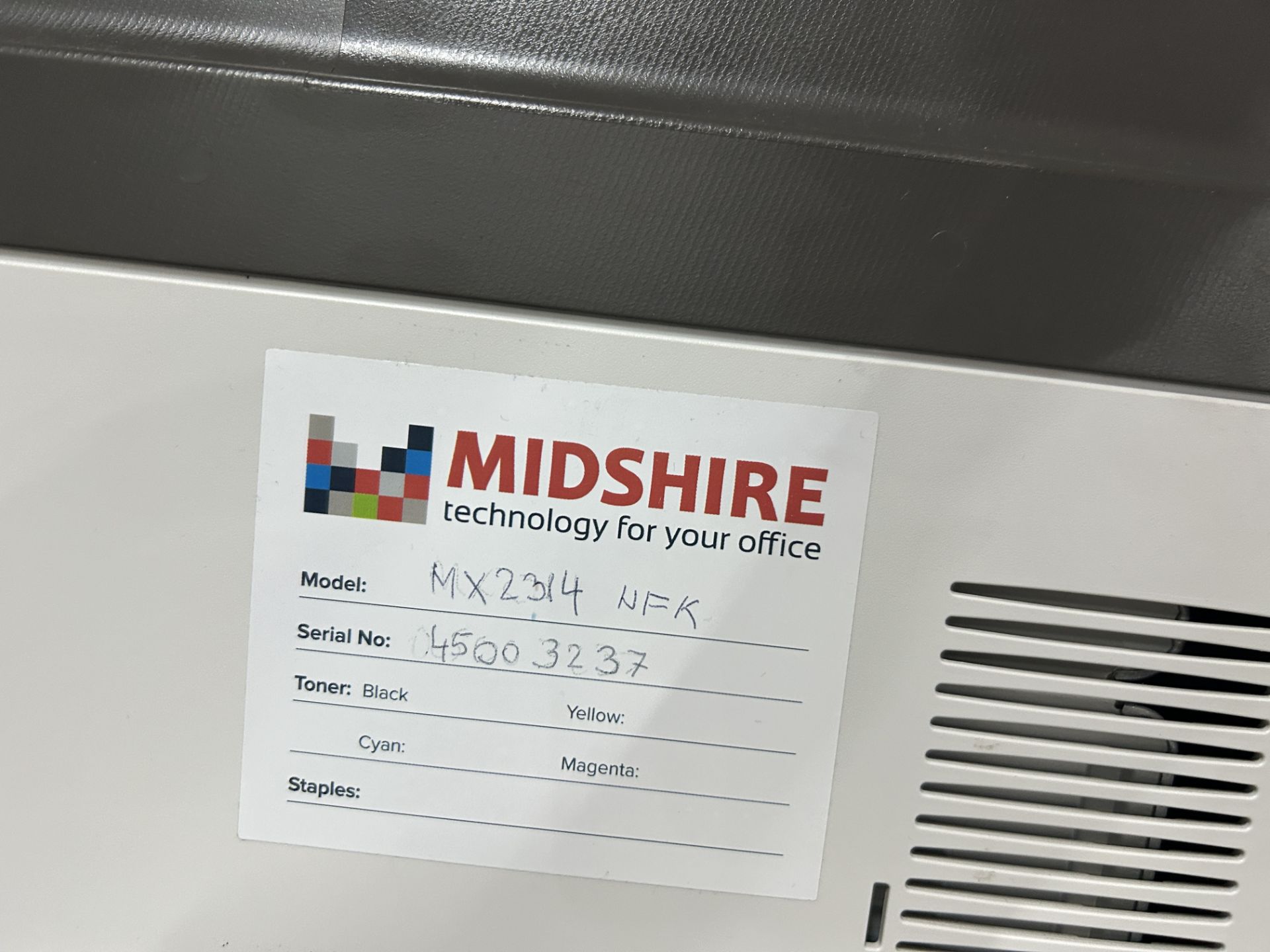 Sharp MX-2314 copier - Image 5 of 8
