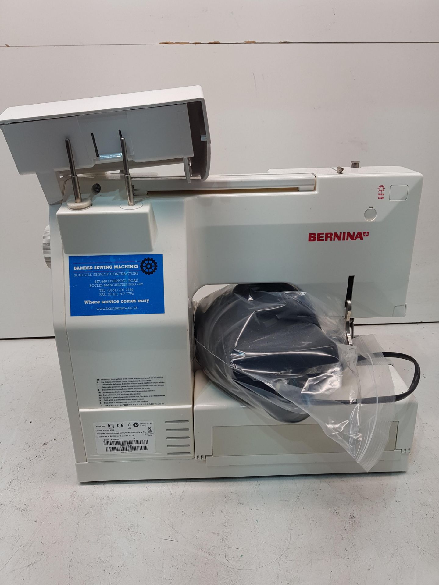 Bernina 1008 Sewing Machine S/N: 0062508102 - Bild 2 aus 4