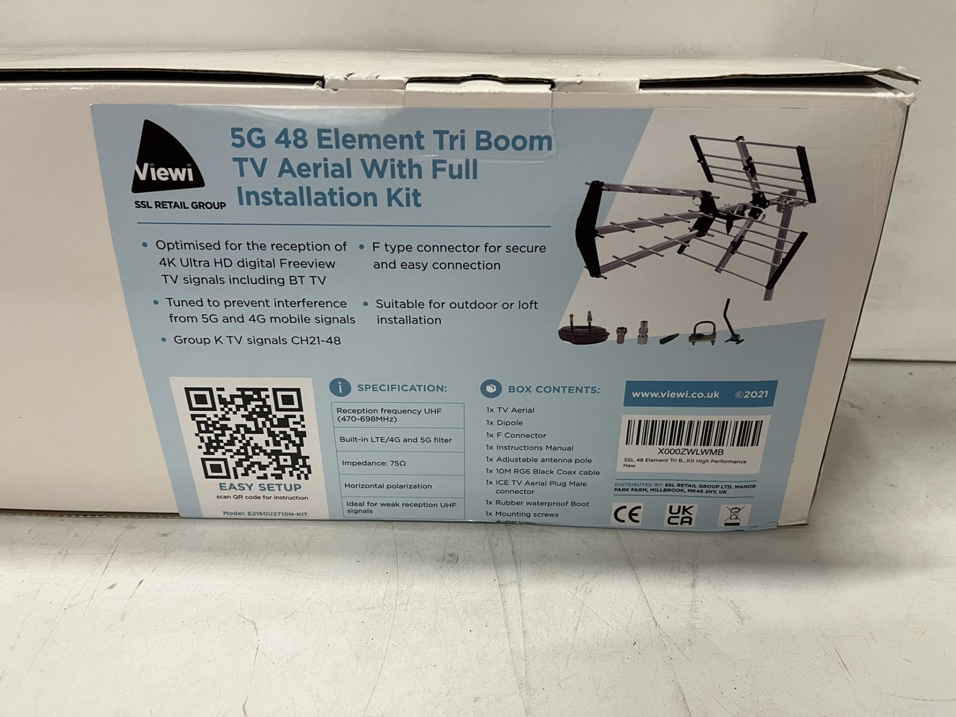 Viewi 5G 48 Element Tv Aerial Insallation Kit - Image 2 of 2