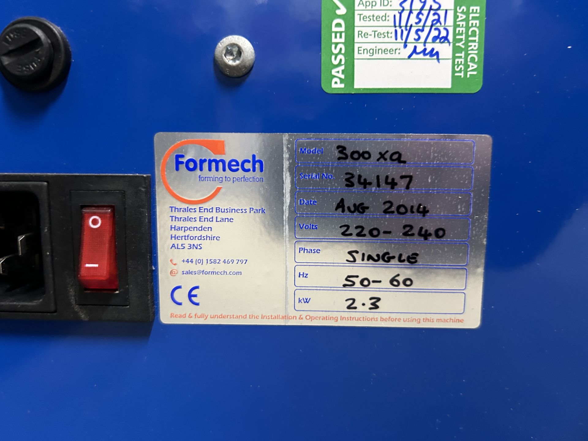 Formech 300 XG vacuum former - Image 5 of 5