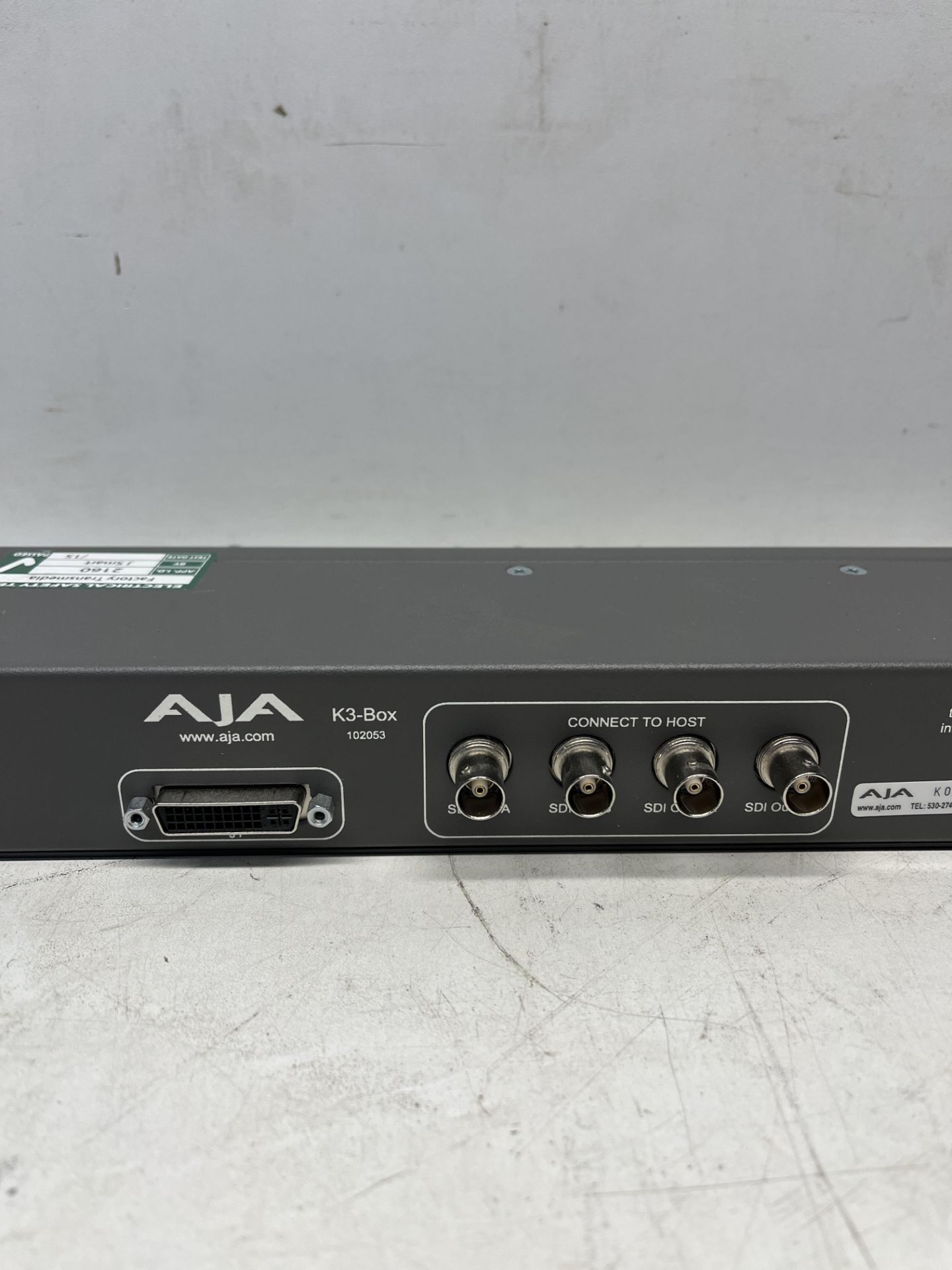 AJA K3 External Breakout Box - Image 5 of 5