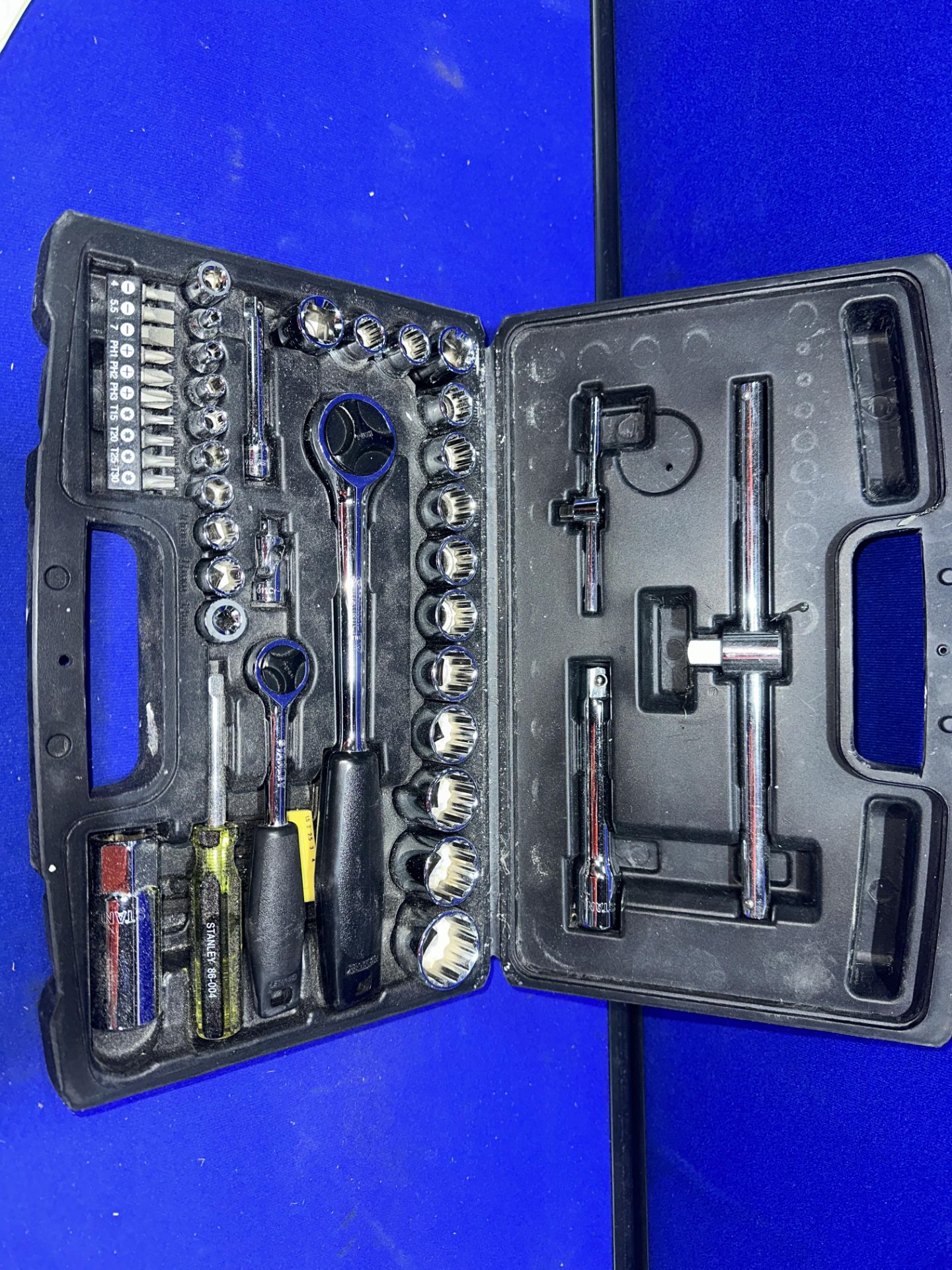 Stanley socket set in case - Image 2 of 2