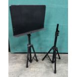 Conductor Music Stand With Spare Tripod