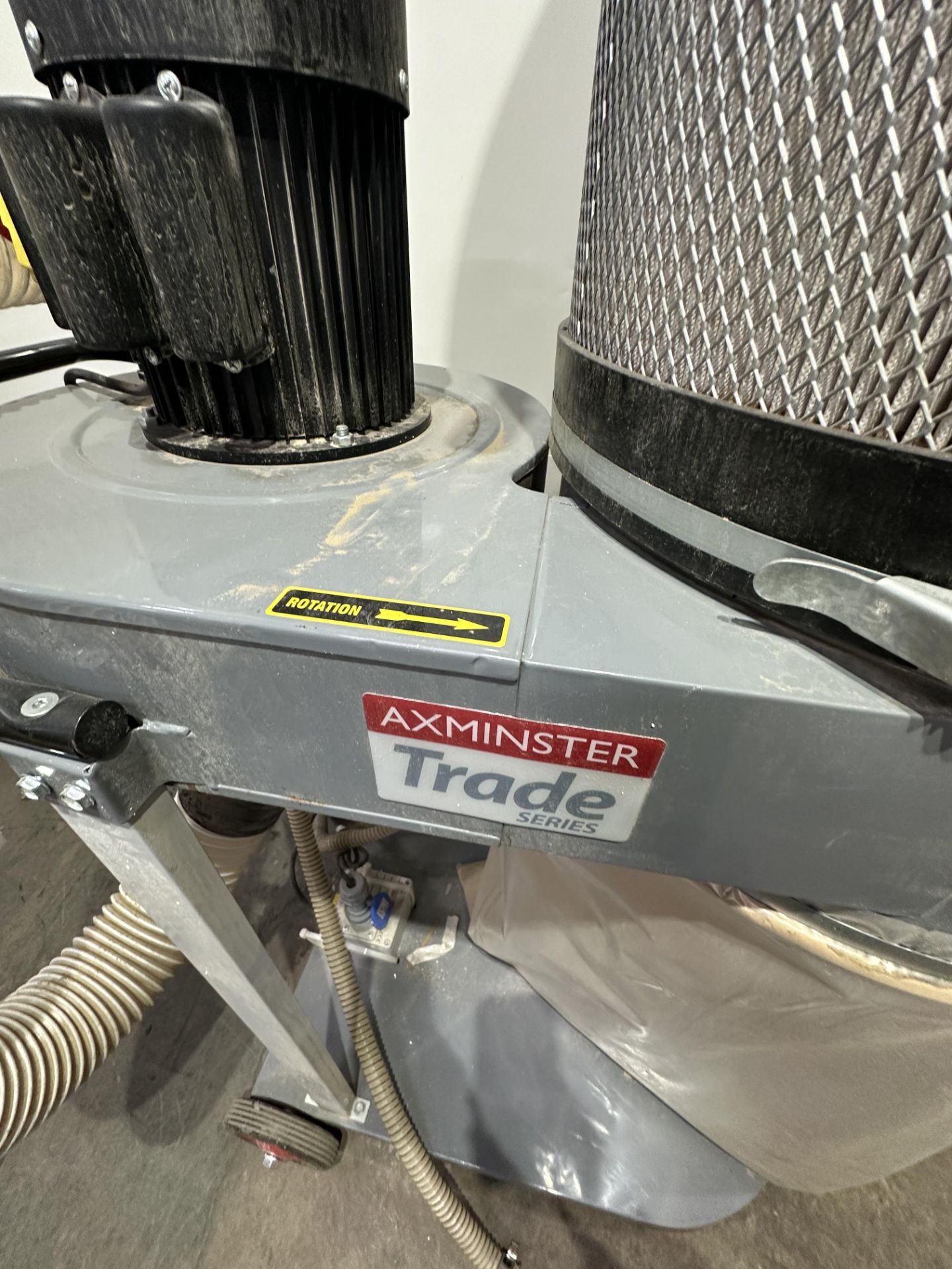 Axminister CT-90HB single bag dust extractor - Image 2 of 6