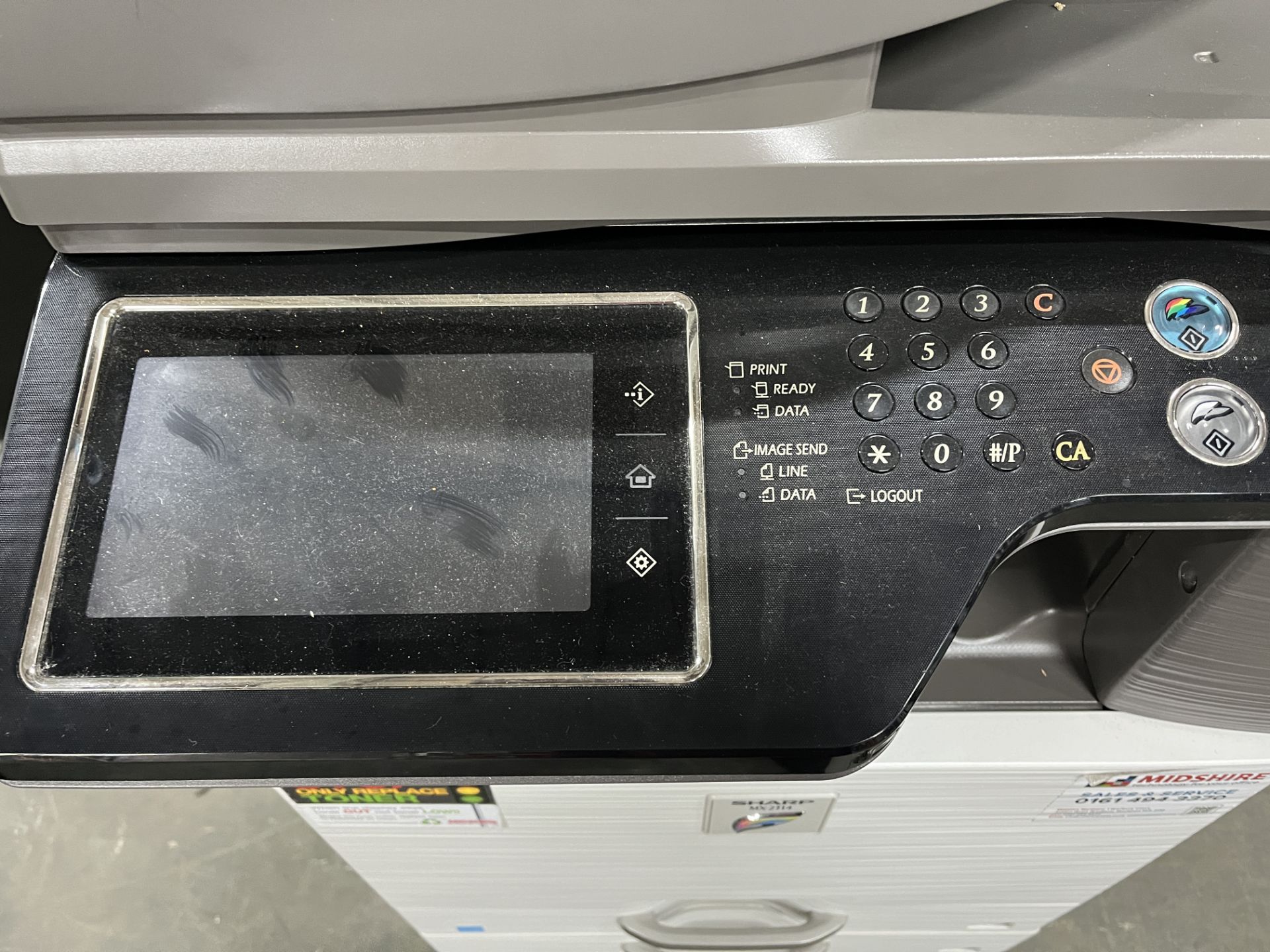 Sharp MX2314 A3 Colour Multi-functional Photocopier Printer & Scanner - Image 2 of 7