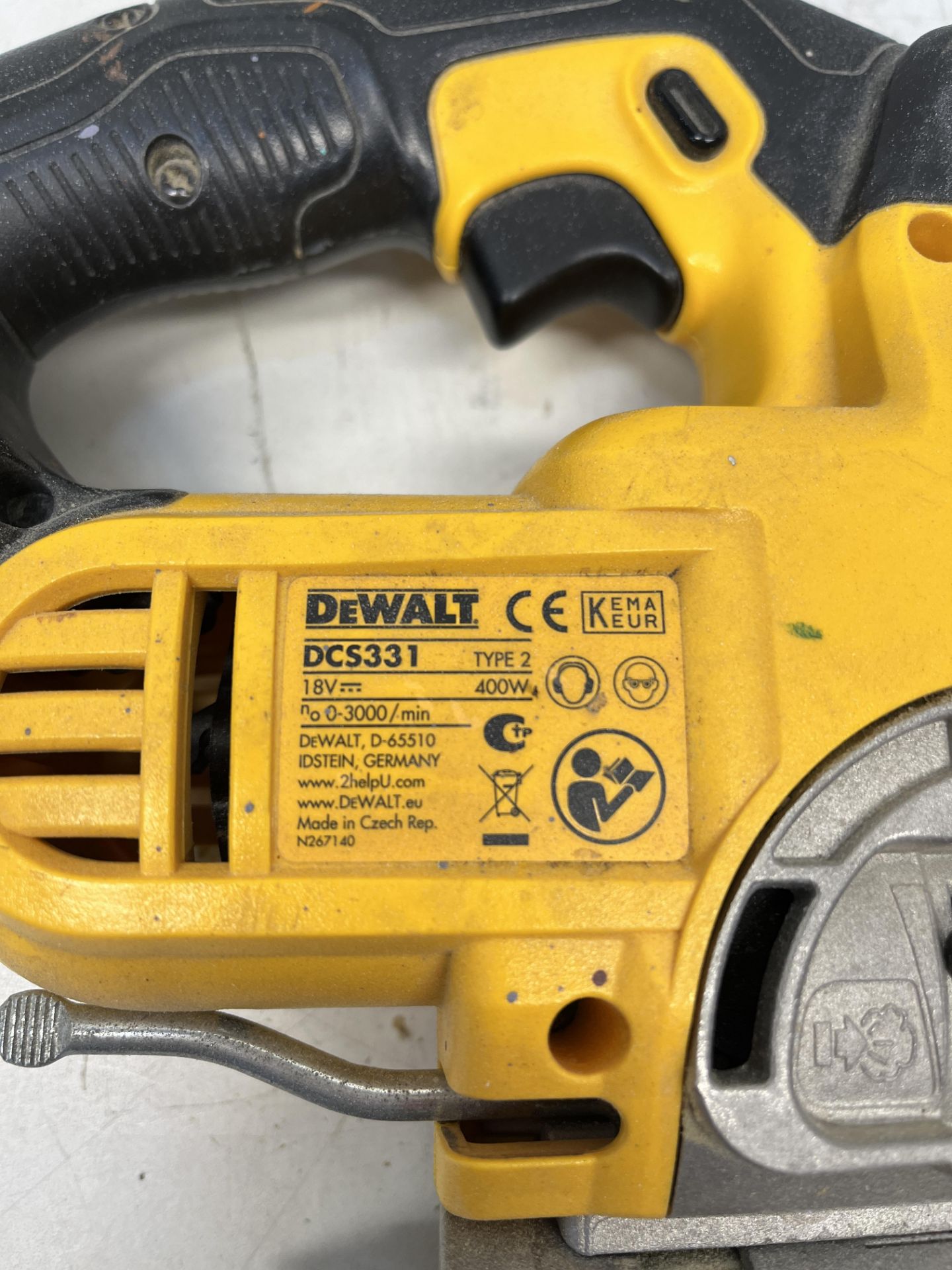 DeWalt DCS332 cordless jigsaw - Bild 2 aus 2