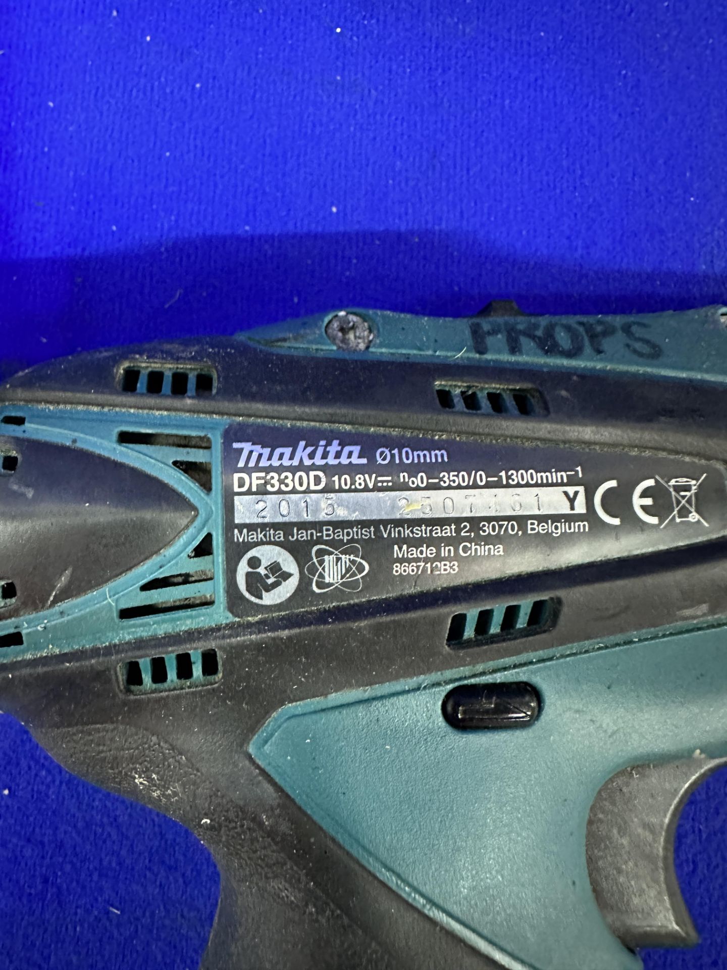 Makita HP1631K 240V 710W Corded Hammer drill - Bild 7 aus 7