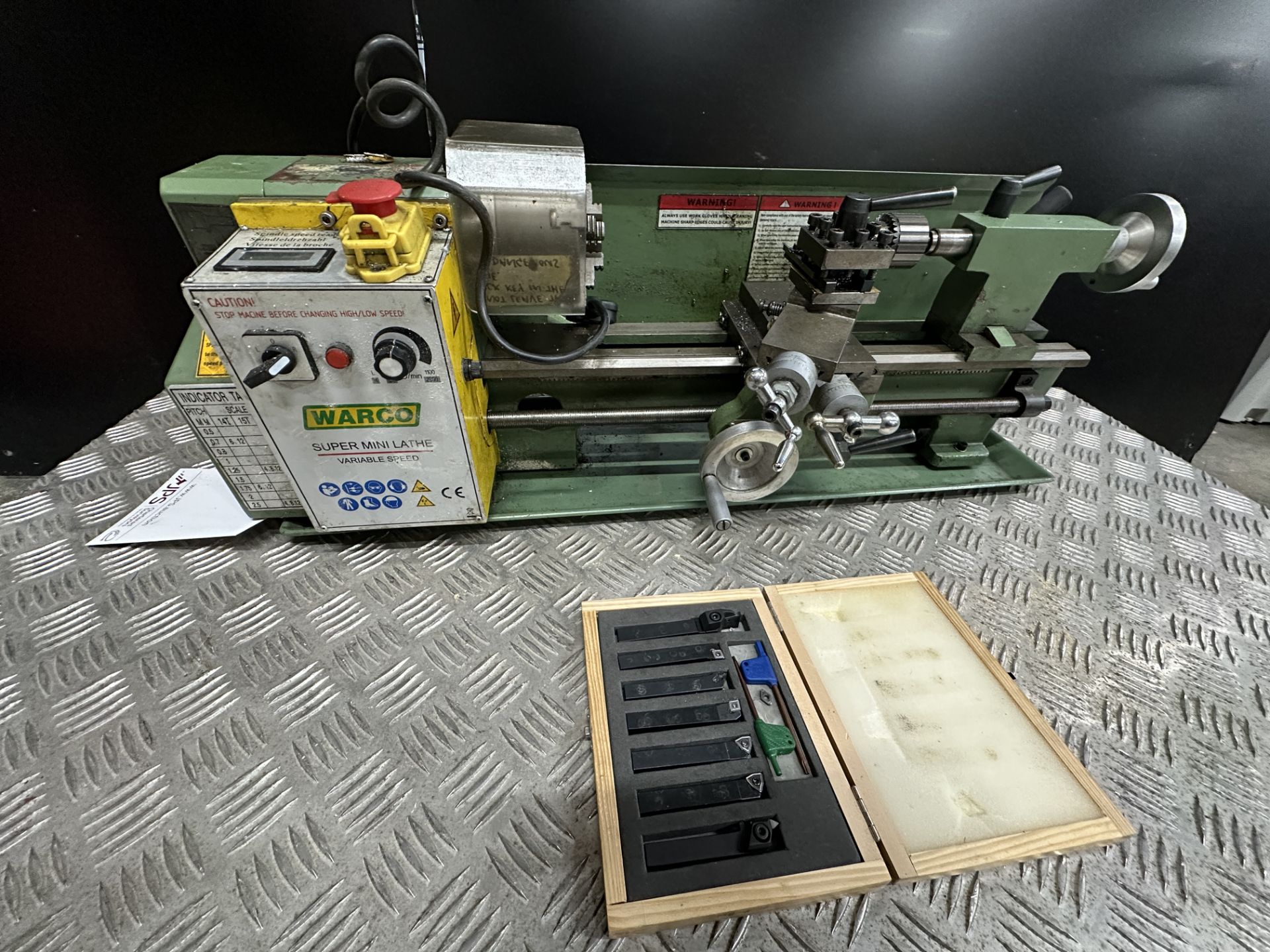 Warco Super Mini lathe