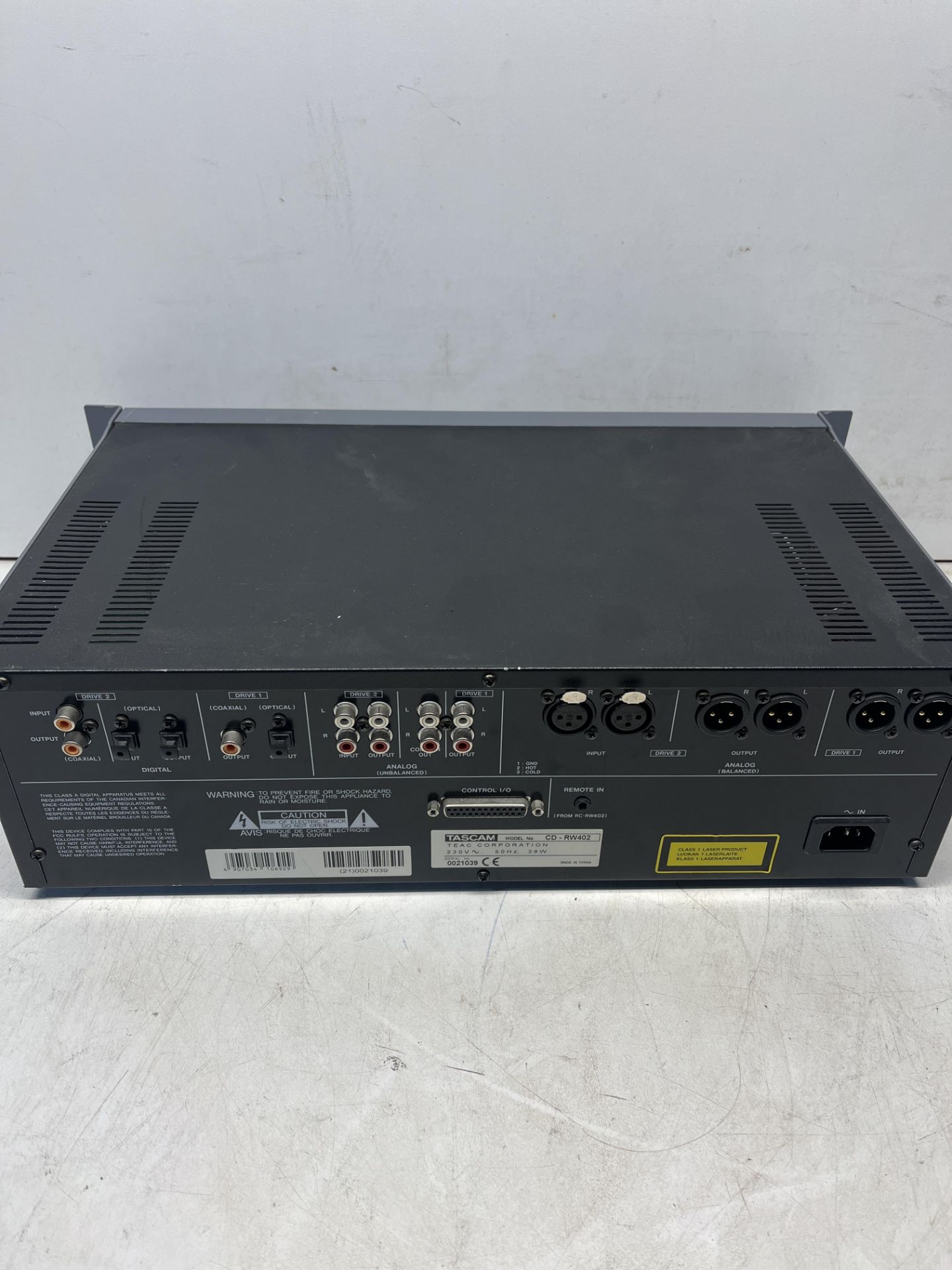 Tascam CD-RW402 CD Recorder - Image 4 of 5