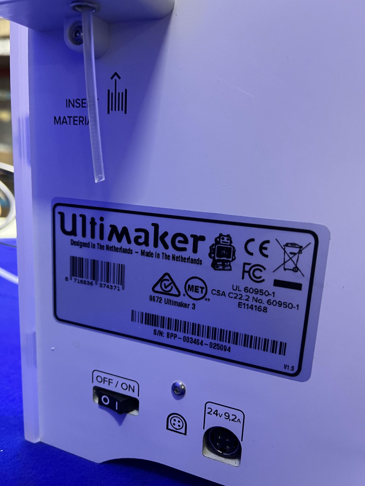 Ultimaker Model 3 3D printer - Image 4 of 5