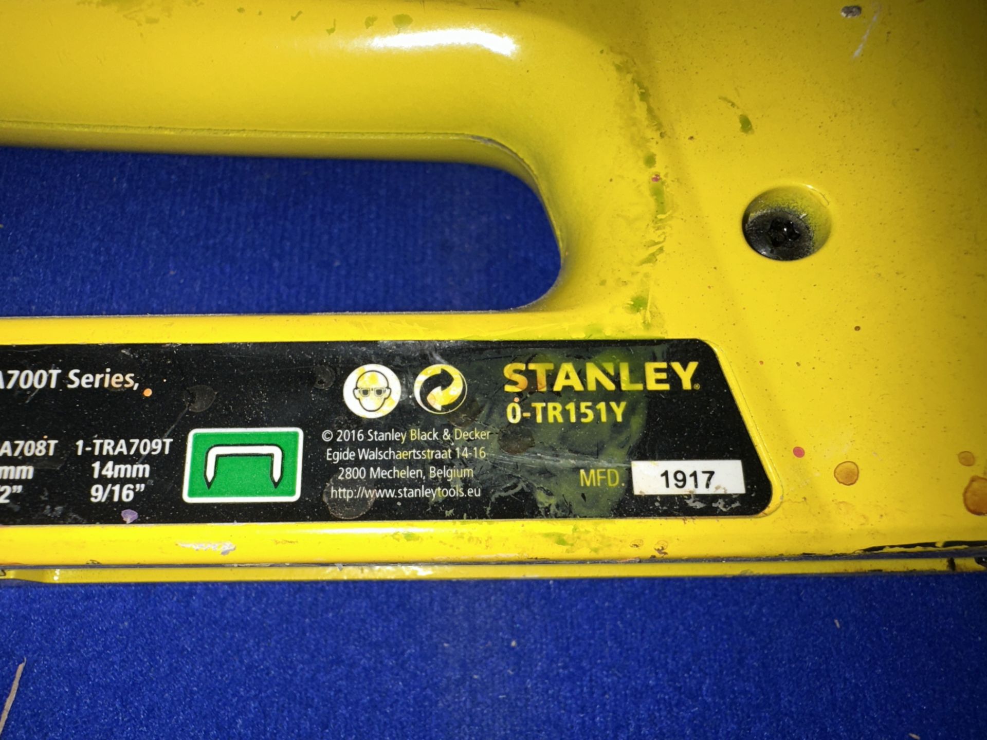 2 x Stanley 0-TR151Y Heavy duty staple guns - Bild 2 aus 4
