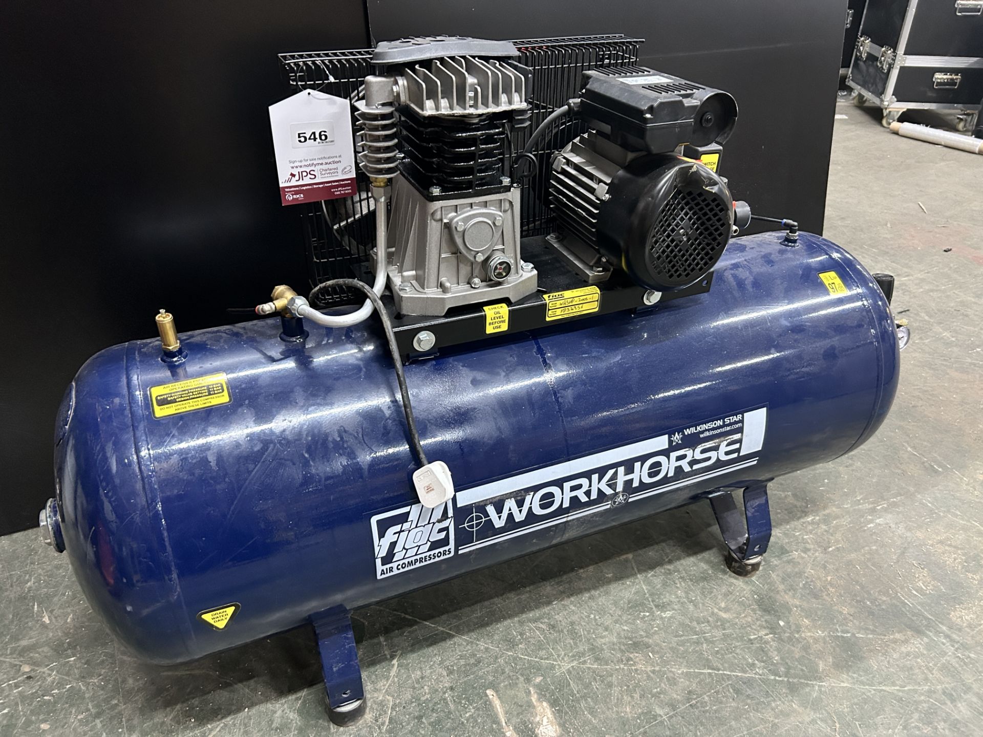 Fiac MEC 90 workhorse receiver mounted air compressor - Image 2 of 12