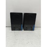 2 x Canford 76-361 Powered Diecast Loudspeakers