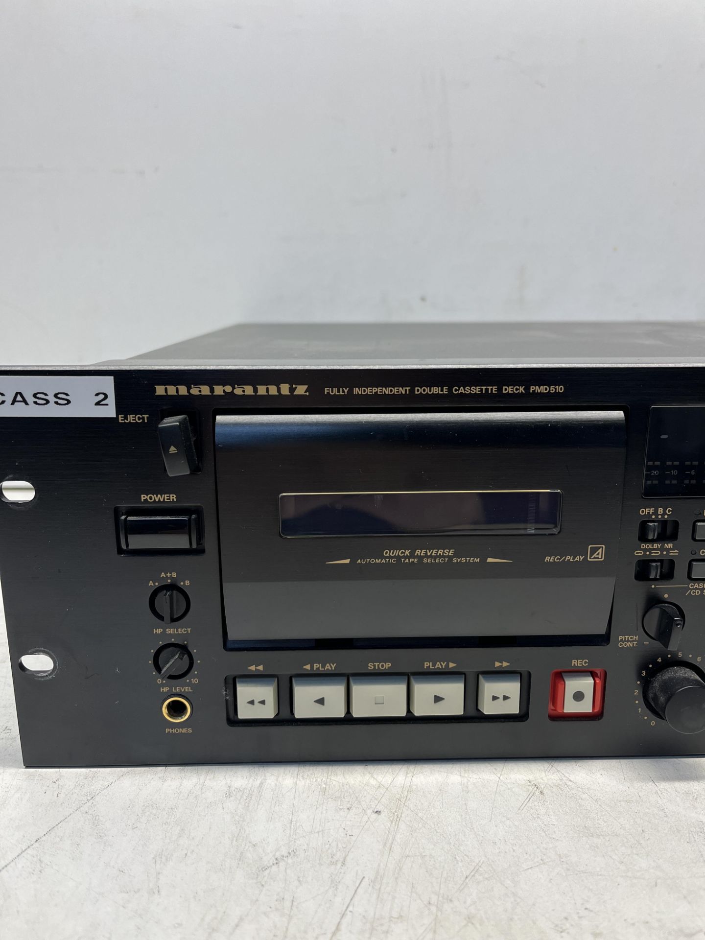 Marantz 74PMD510/00B Fully Independent Cassette Deck - Image 2 of 4