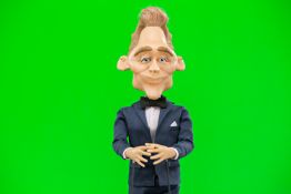 Newzoid puppet - Tom Hiddleston