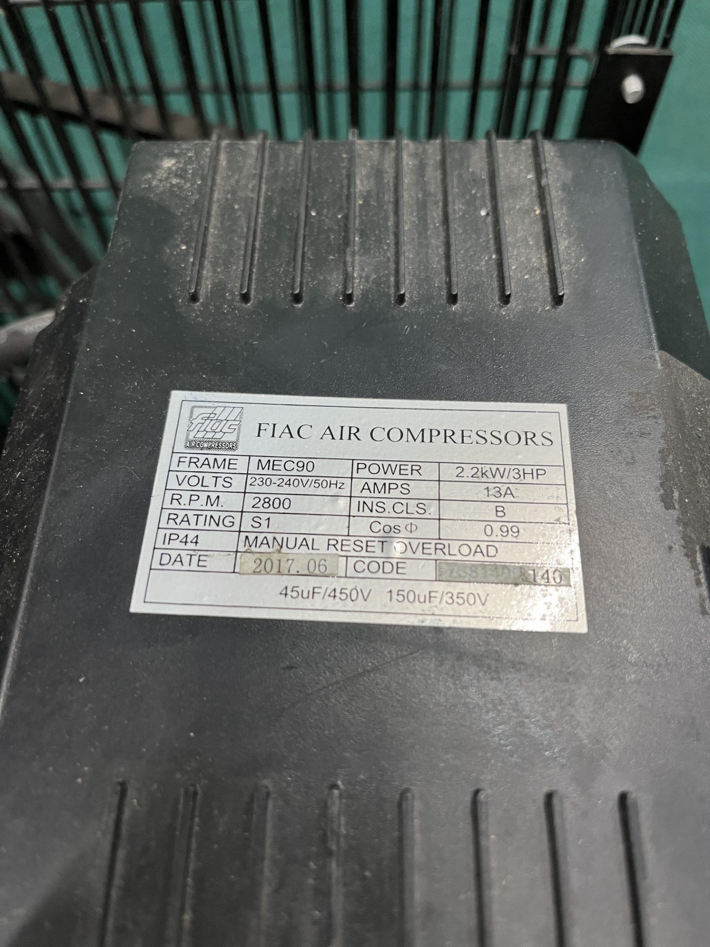 Fiac MEC 90 workhorse receiver mounted air compressor - Bild 12 aus 12