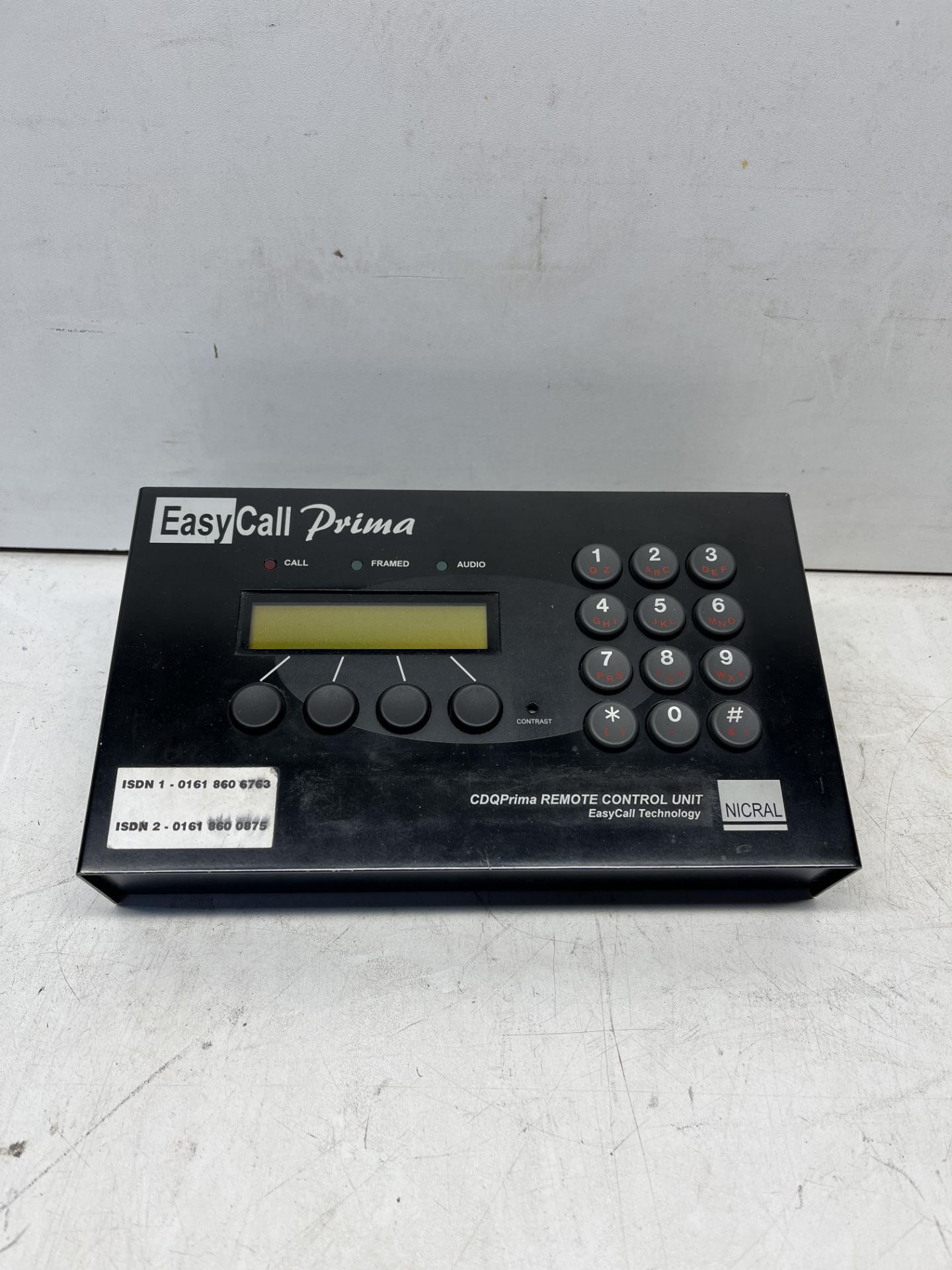 Easycall Prima CDQPrima Remote Control Unit