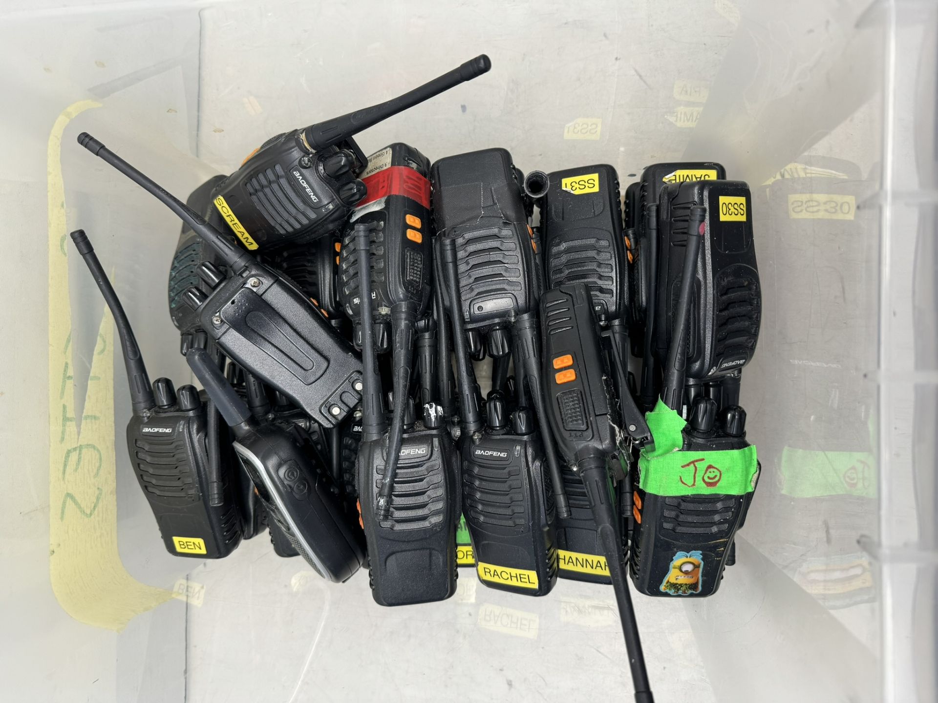 33 x Baofeng BF-888S Two Way Radios / Walkie Talkies & 38 x CH-8S-USB Battery Chargers