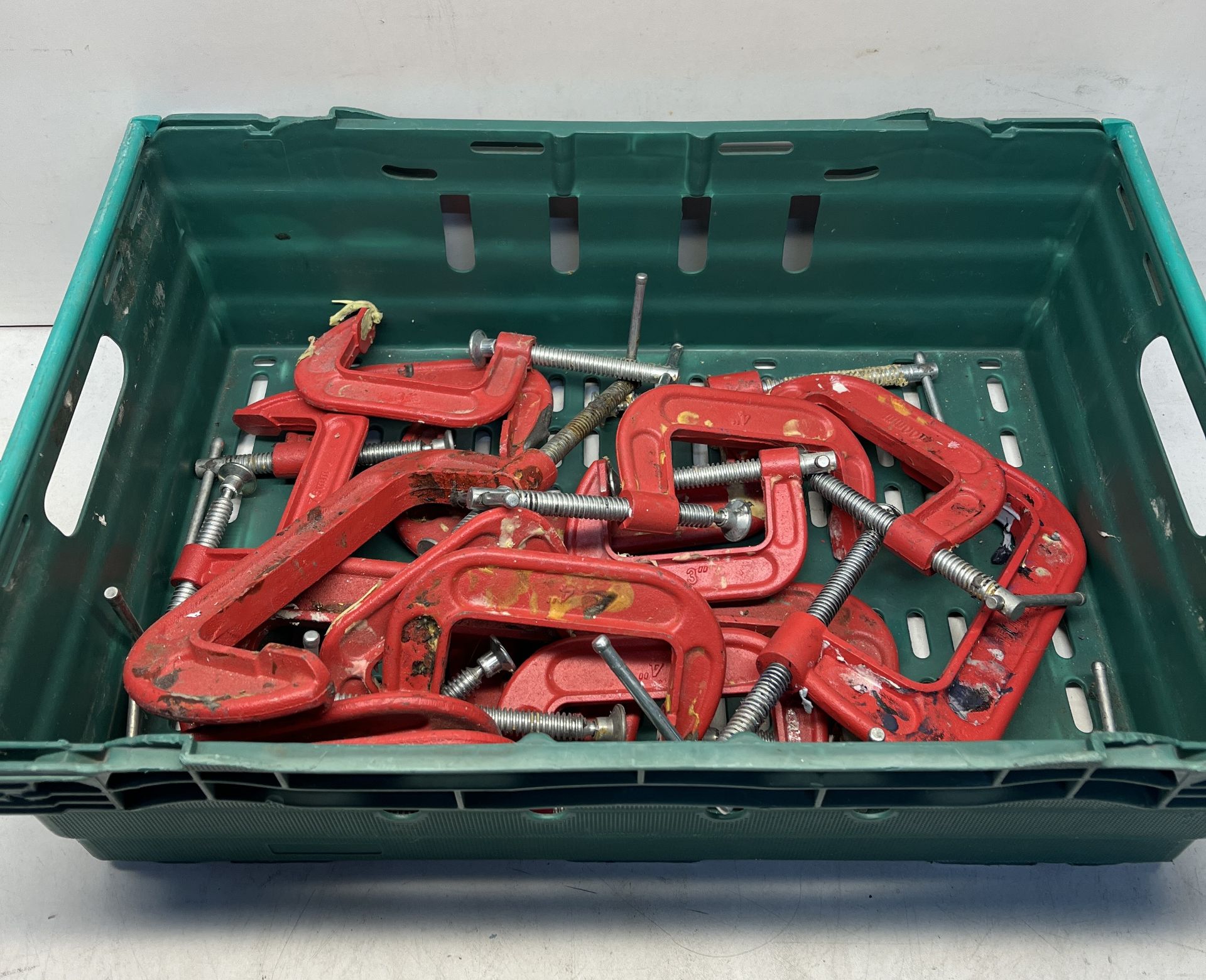 19x Various Sizes G-Clamps