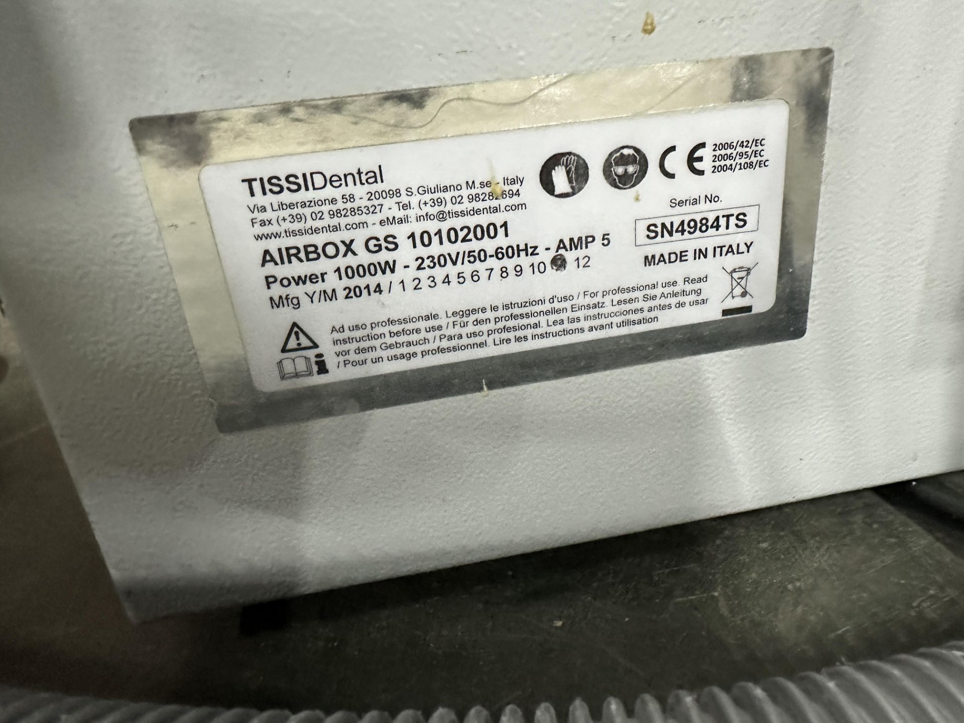 Airbox GS TISSIDental airbag powder filter - Image 3 of 3