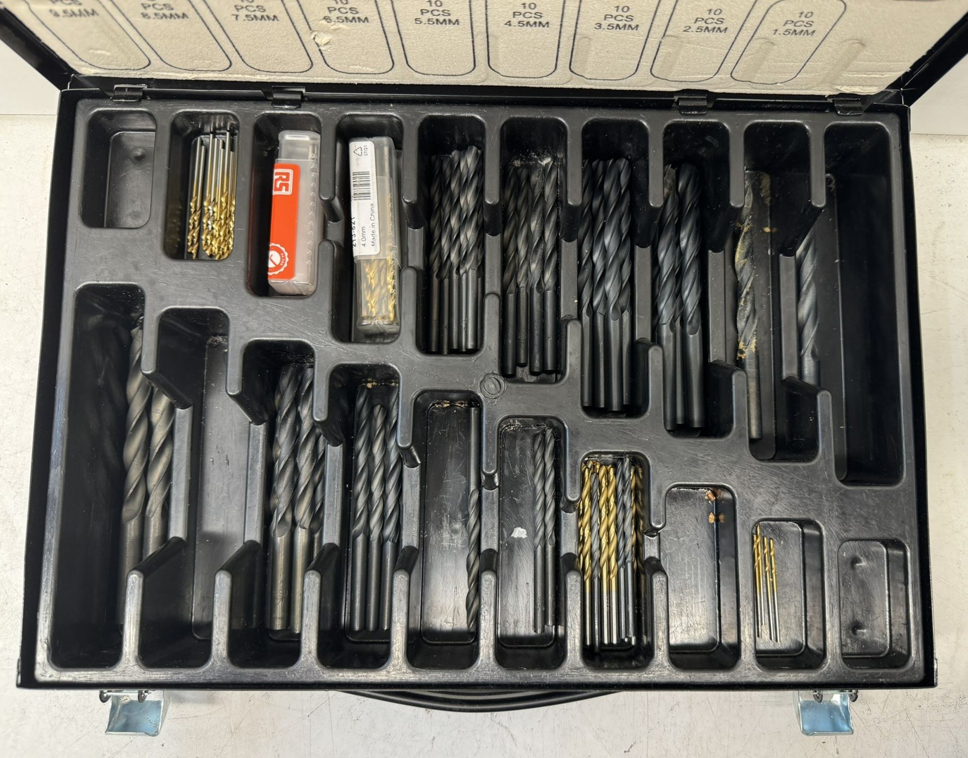 2 x Incomplete Drill Bit Sets With Case As Seen In Photos - Image 4 of 5