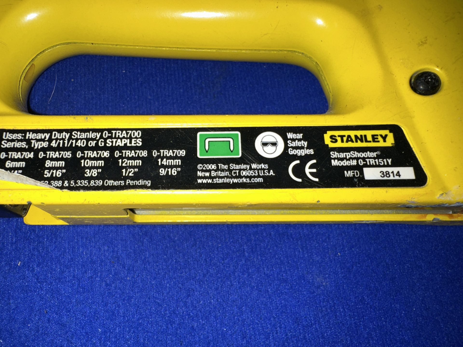 2 x Stanley 0-TR151Y Heavy duty staple guns - Image 3 of 4