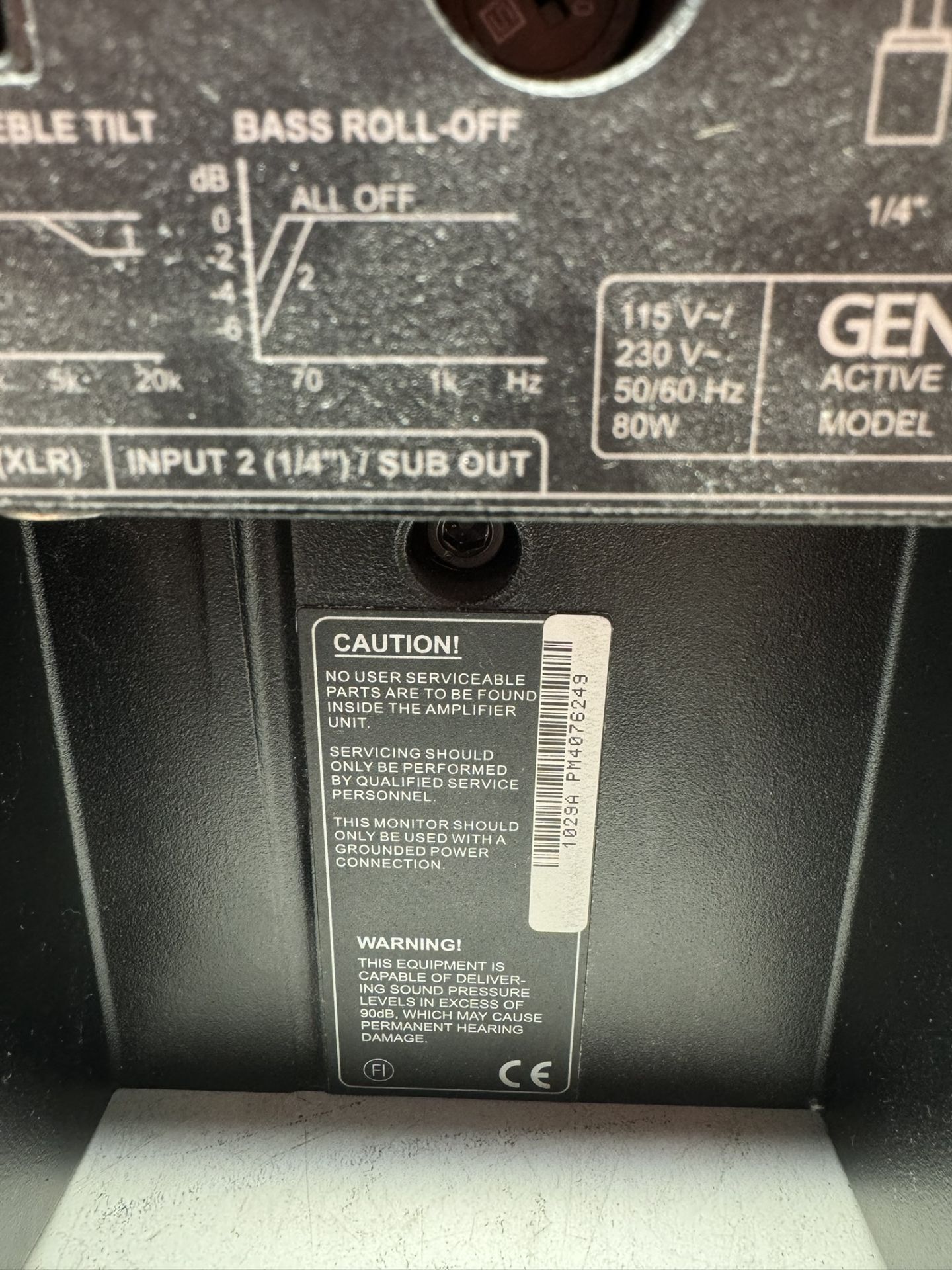 Genelec 1029A 5" Powered Nearfield Studio Monitor (Pair) - Image 4 of 7