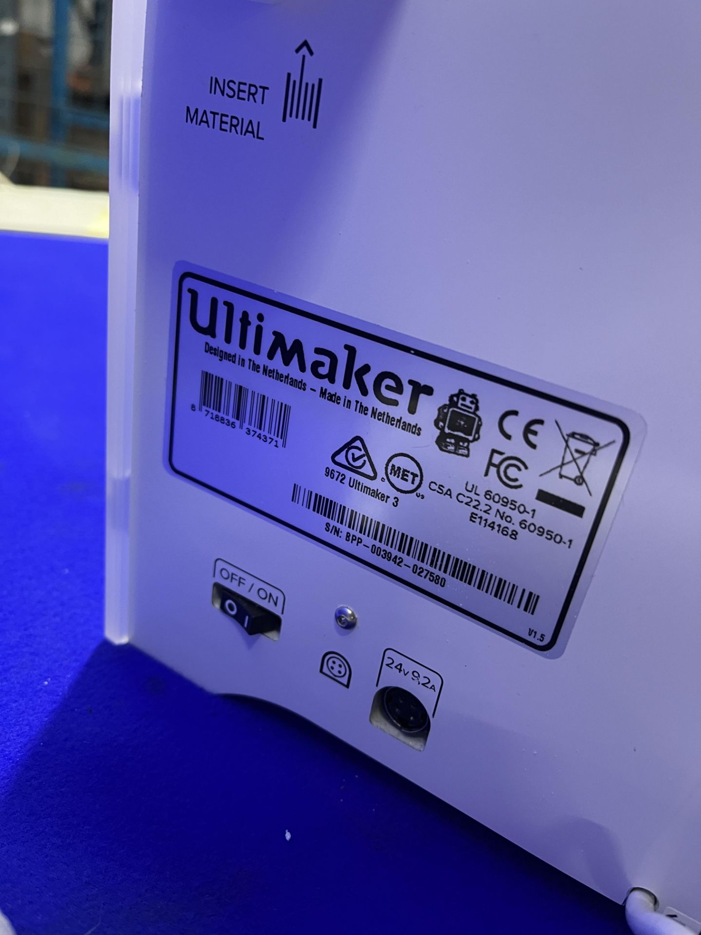 Ultimaker Model 3 3D printer - Image 6 of 6