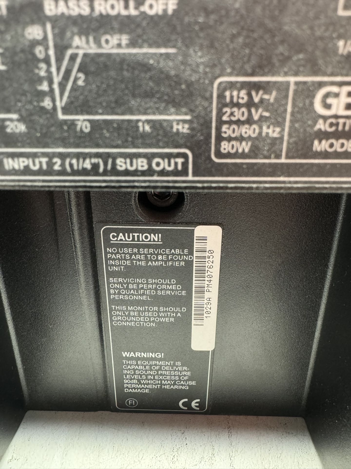 Genelec 1029A 5" Powered Nearfield Studio Monitor (Pair) - Image 5 of 7