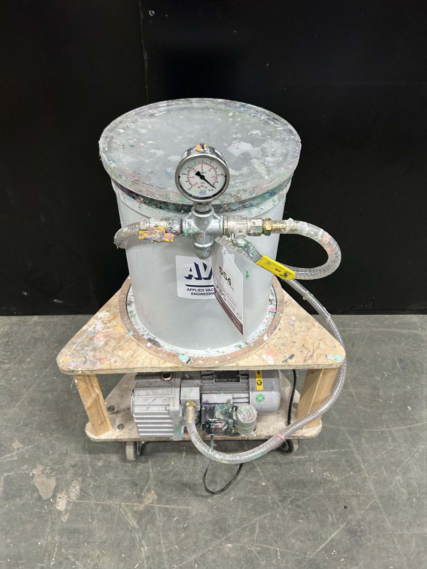 AVE pressurised vacuum degasser - Image 2 of 6