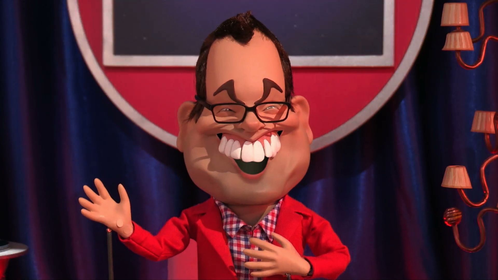 Newzoid puppet - Alan Carr