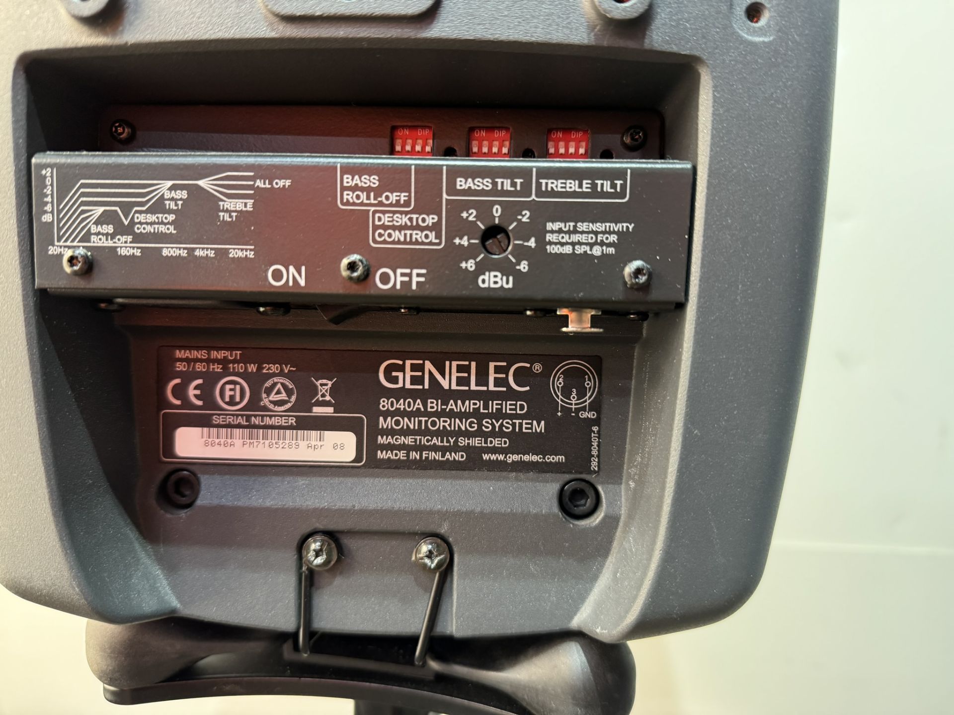 Genelec 8040A 6.5" Powered Nearfield Studio Monitor (Pair) - Image 5 of 7
