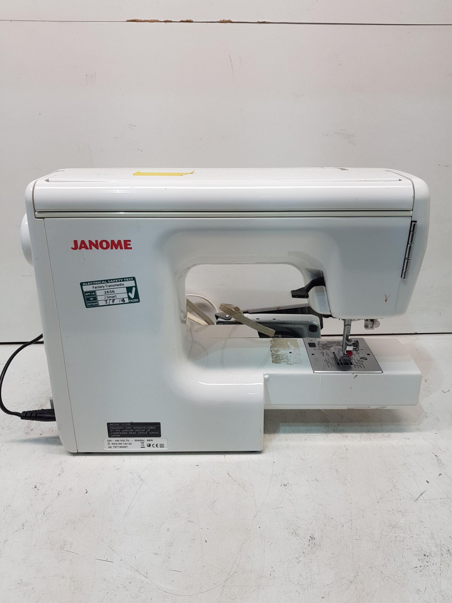 Janome SMD5124 Sewing Machine Model: 5142E - Image 3 of 4