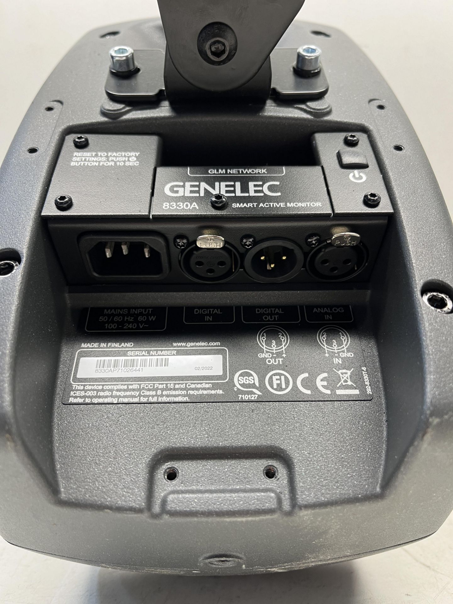 2 x Genelec Smart Active Monitors - Image 3 of 6