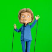 Newzoid puppet - Hilary Clinton