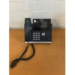 6 x Yealink SIP-T46S IP Desktop Telephones