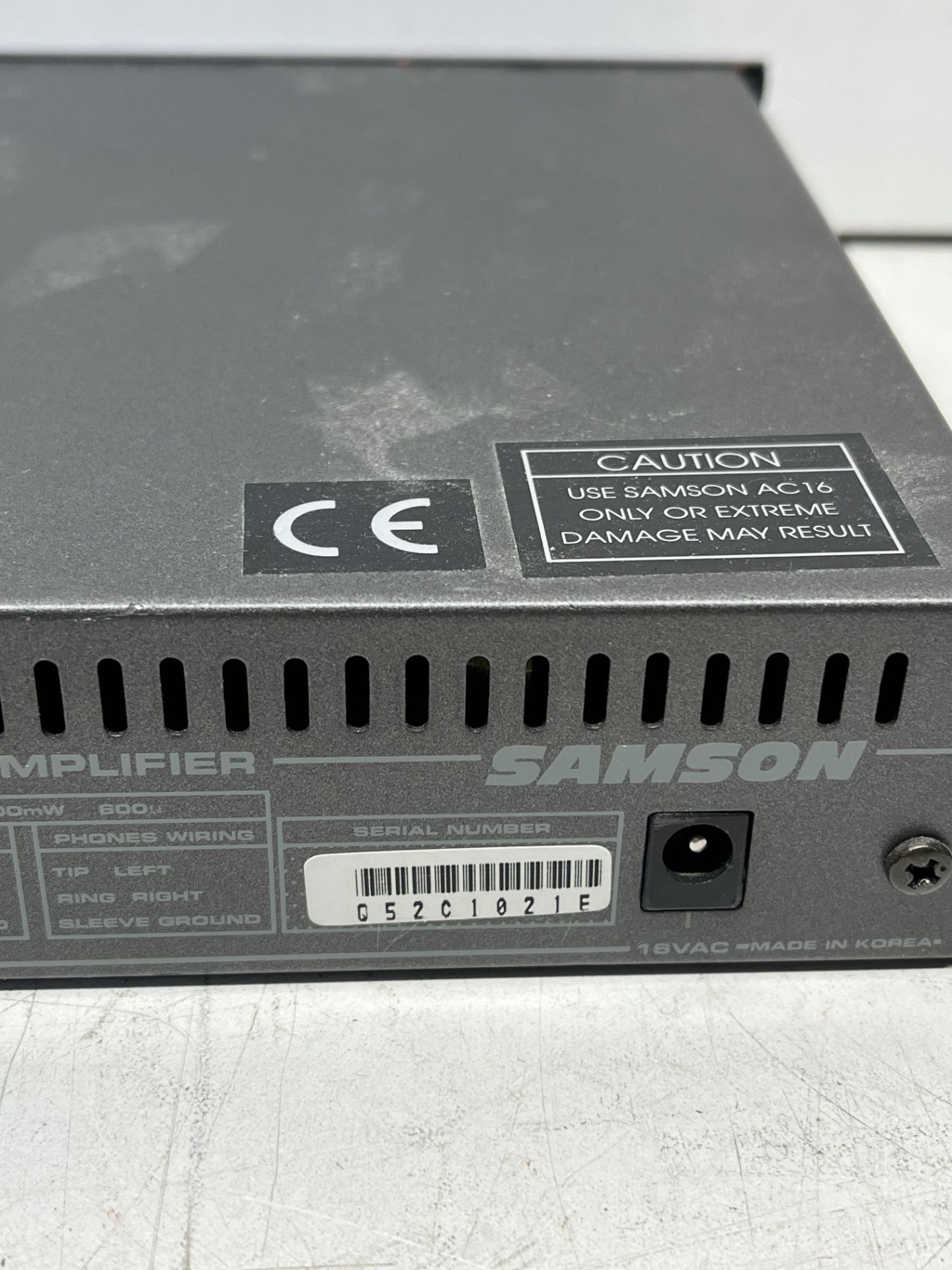 Samson GS Headphone Amplifier - Image 4 of 4