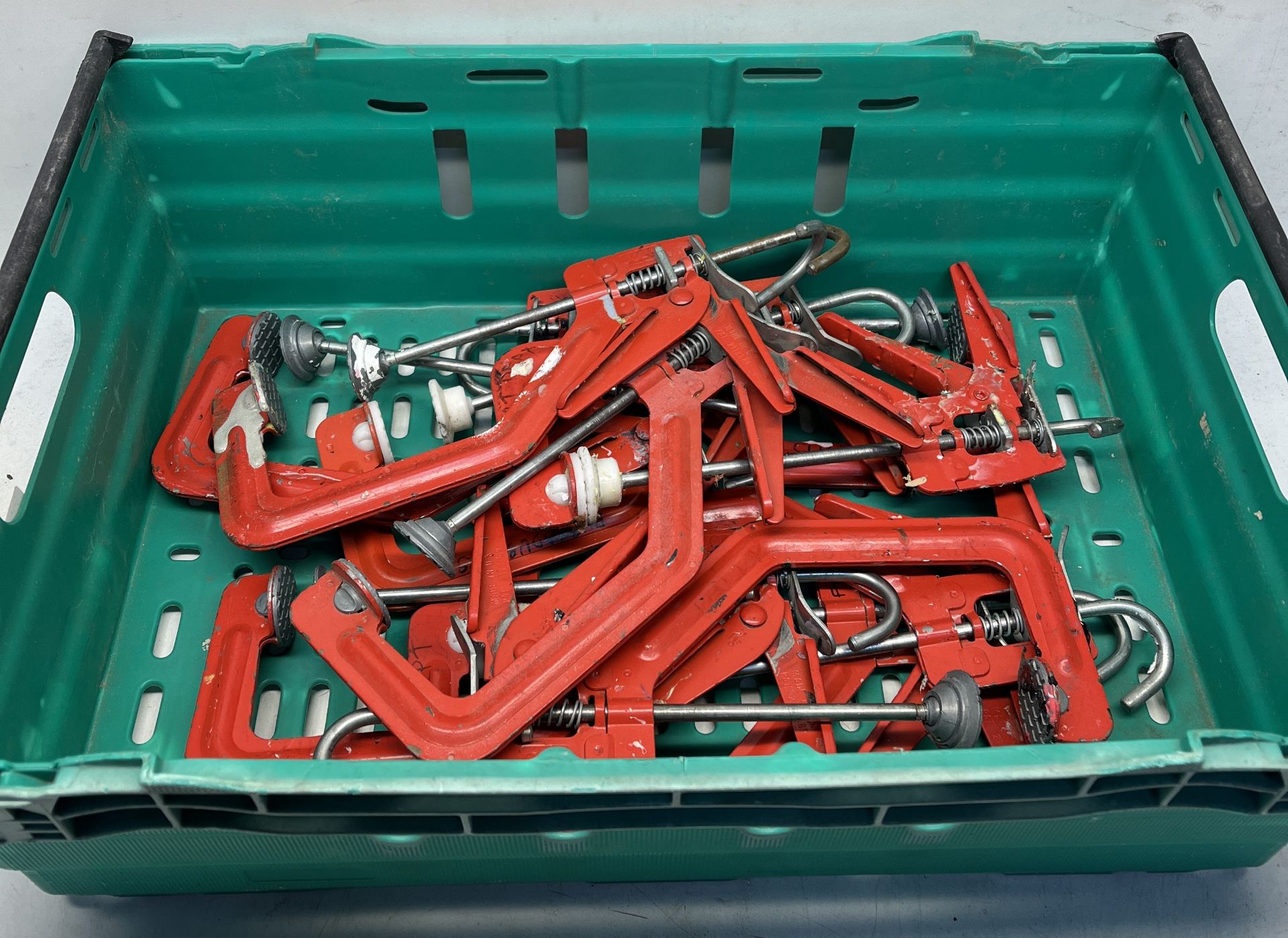 16x Various Sizes G-Clamps