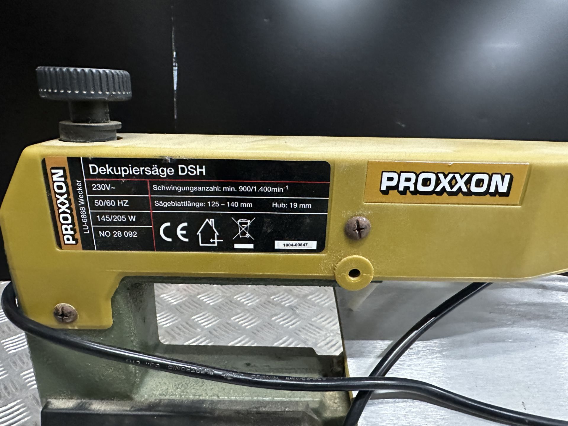 Proxxon DSH 2 speed fret saw - Image 2 of 4