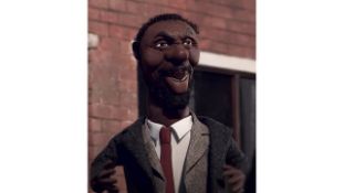 Newzoid puppet - Idris Elba