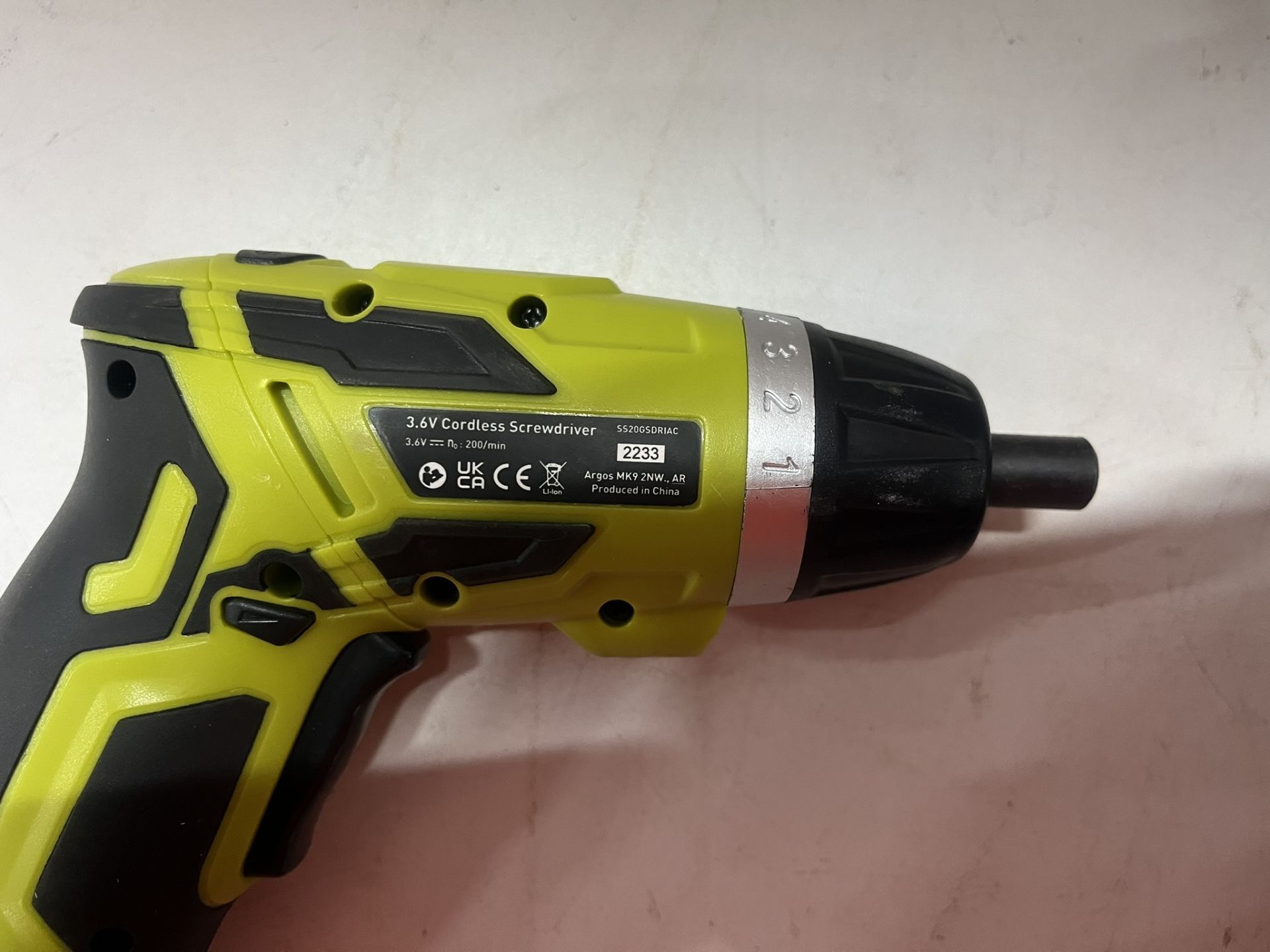 GUILD 3.6V CORDLESS ELECTRIC SCREWDRIVER - Image 5 of 5