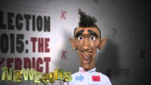 Newzoid puppet - Lewis Hamilton