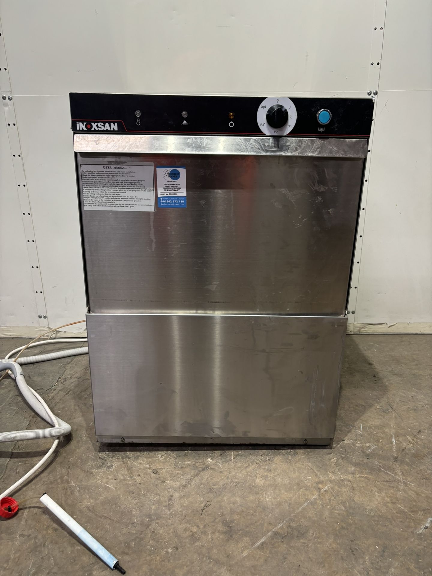 Inoksan BYM-052 Commercial Front Loading Dishwasher - Image 2 of 9