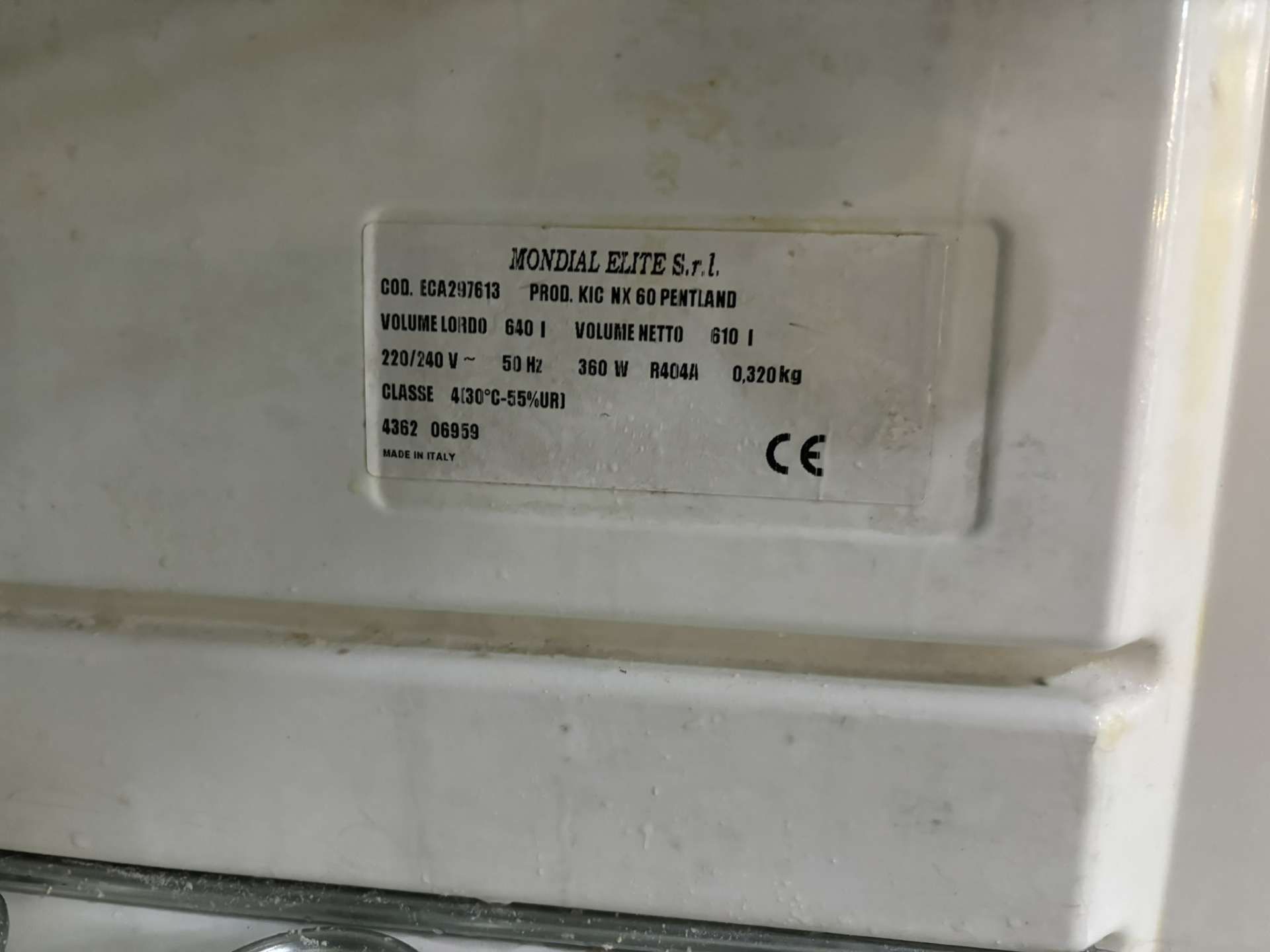 Mondial-Elite KICDV60LT Upright White Freezer - Image 6 of 6