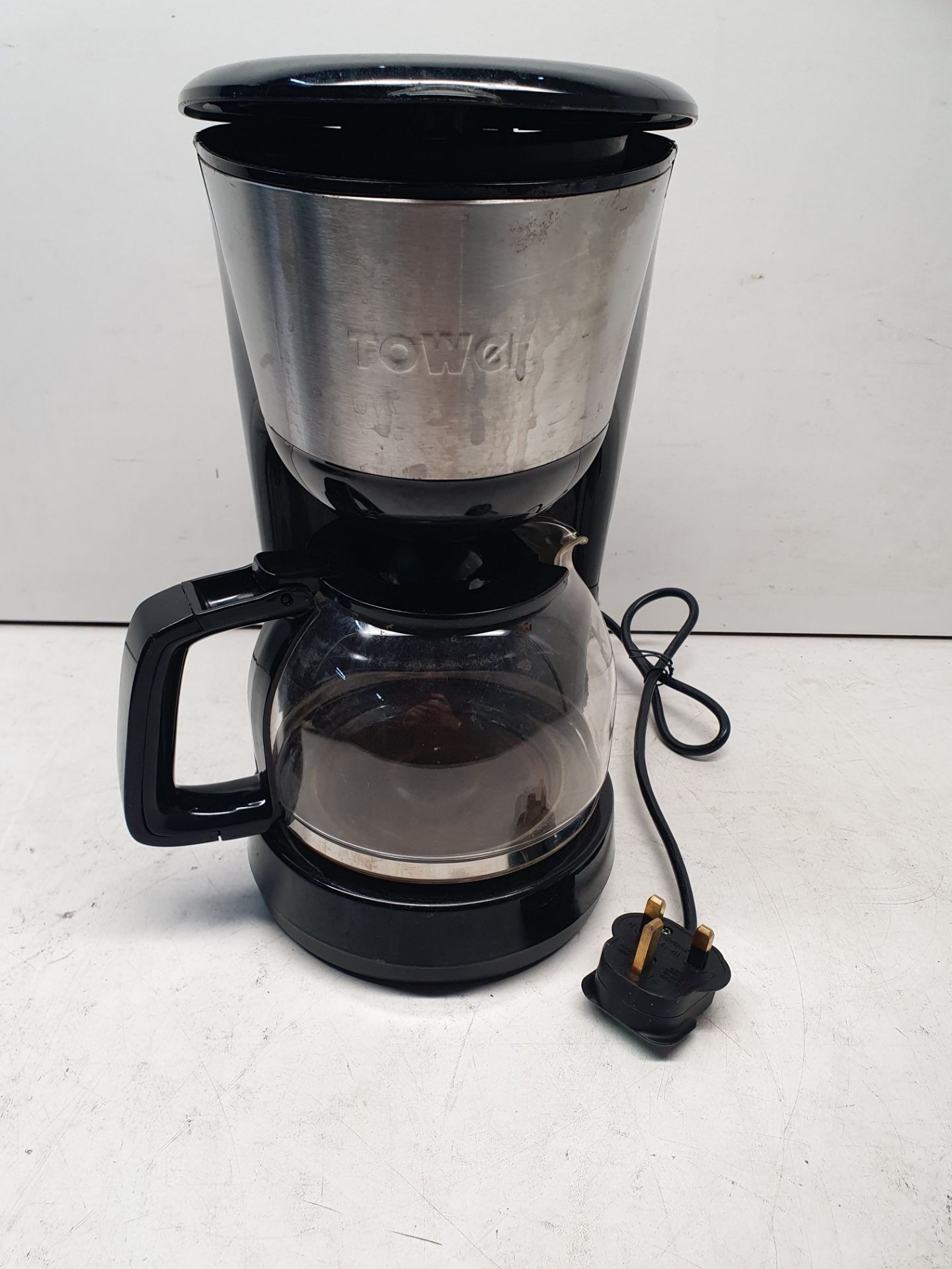 Tower T13001 10 Cup Coffee Maker with Keep Warm Function